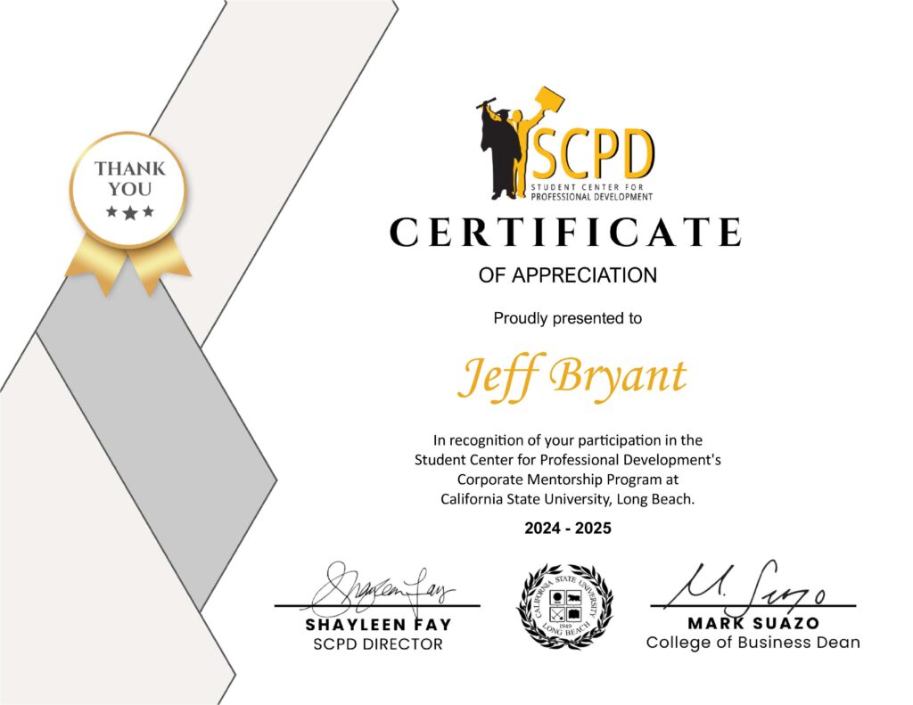 Jeff Bryant_CMP Appreciation Certificate